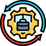 Ilustração do alinhamento entre os setores para crescimento da empresa