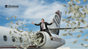 Processo de vendas inspirado em Grant Cardone, mostrando um vendedor confiante em cenário de alto impacto visual, simbolizando escala, agressividade comercial e crescimento acelerado no processo de vendas.