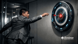 Segmentação de clientes com tecnologia, mostrando a segmentação de clientes orientada por dados, precisão e inteligência artificial, com foco no futuro do marketing estratégico.